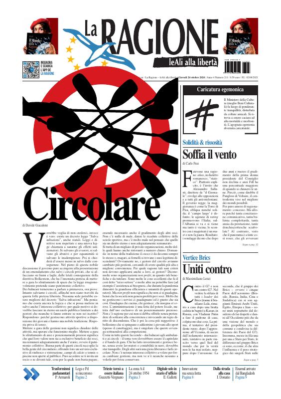 Prima-pagina-la ragione-oggi-edizione-di-oggi-20241024